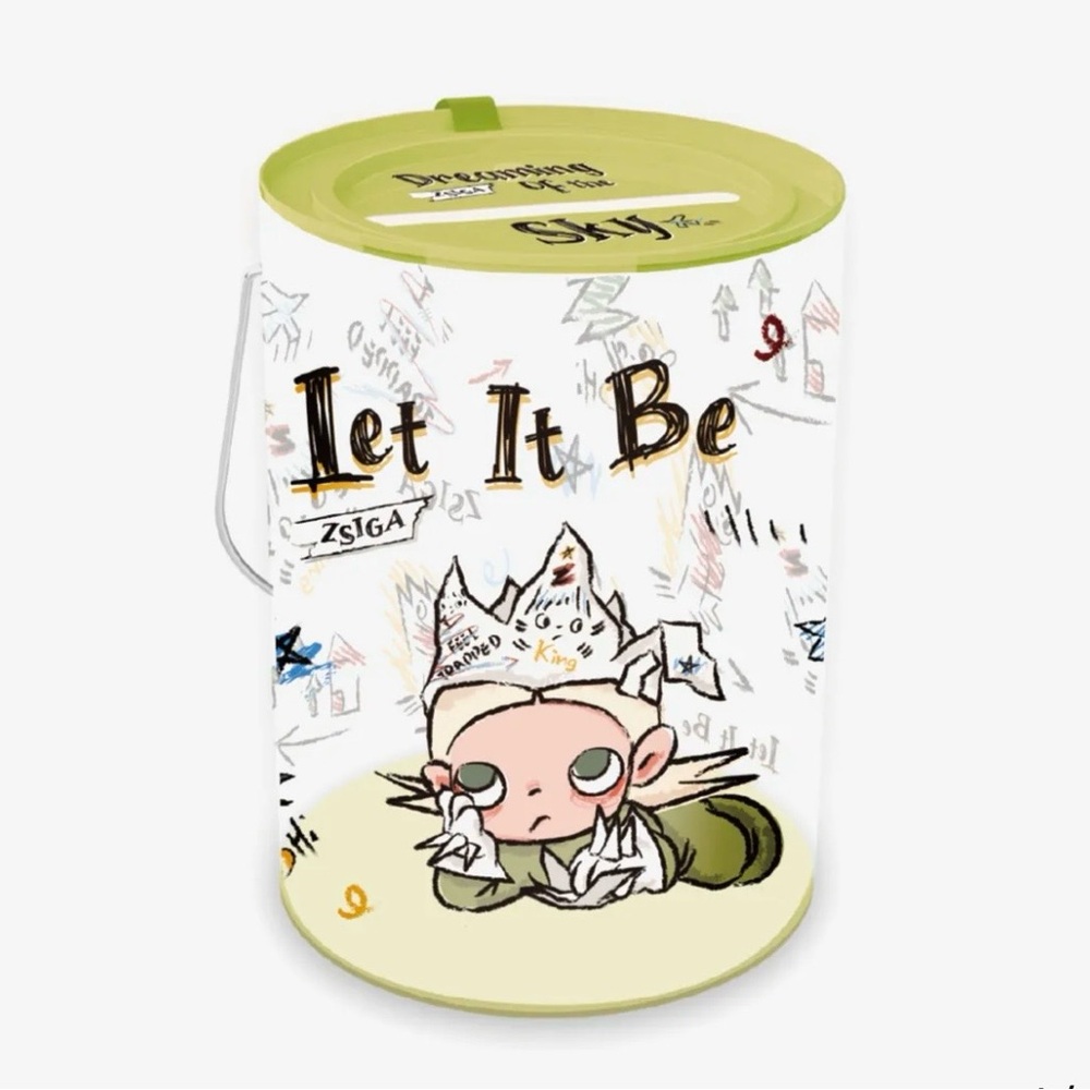 Zsiga Let It Be Series - Storage Jar 6” NWT Pop Mart